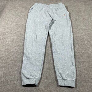 Akoo Jogger Sweatpants Mens Size Medium Gray Embroidered